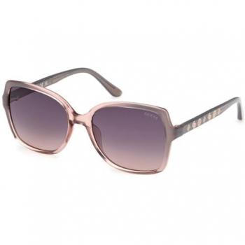 Guess Women's Polarized Sunglasses GU00100 20B 55mm Gradient Smoke
