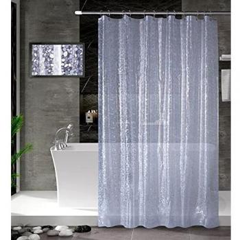Amazon Brand - Umi Cortinas de Ducha, para baño, bañera, Impermeable, Resistente al Moho, Anti Moho e Impermeables
