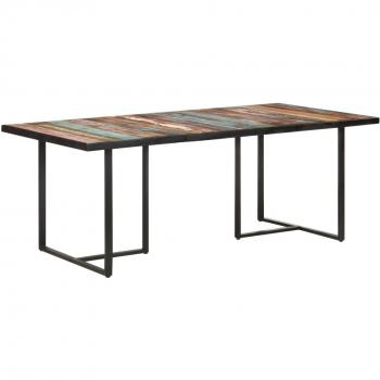 vidaXL 78.7 Dining Table in Solid Reclaimed Wood