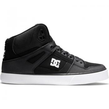 DC Shoes Pure High Top Zapatillas de Hombre, características: diseño alto, estilo urbano, cierre de cordones, suela de goma para mejor tracción, acolchado en el tobillo para mayor comodidad y soporte, material sintético en la