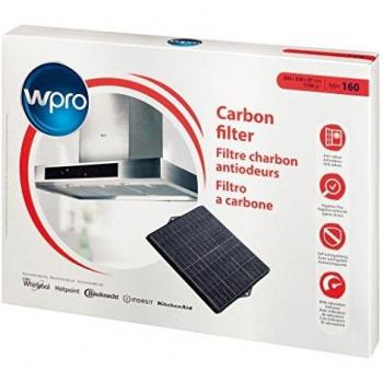 Filtro de carbón activo tipo 160 para campana extractora 290x230x37 mm