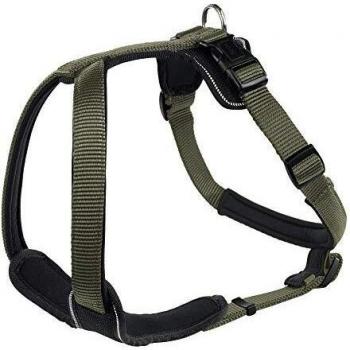 Arnés Hunter para perros, de nailon/neopreno, verde, 38-48