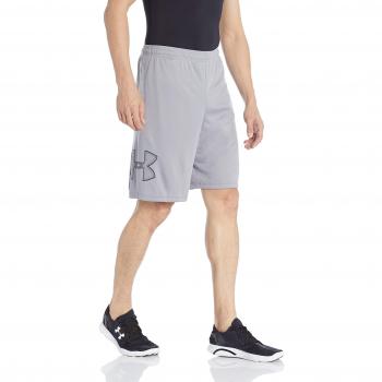 Under Armour UA Tech Graphic Shorts - Men's, Large, Steel