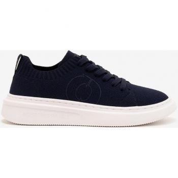 Zapatillas Bermudas de mujer ECOALF en color azul marino con diseño tipo calcetín y cordones