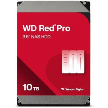 WD Red Pro 10TB NAS HDD - 7200 RPM, 512 MB Cache, 3.5 SATA III
