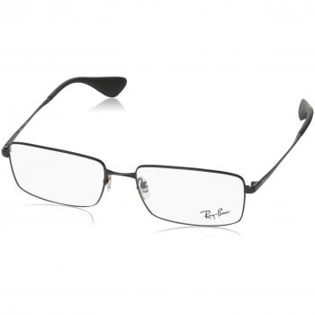 Ray-Ban 0rx 6337m 2503 55 Monturas de gafas, Matte Black, Hombre