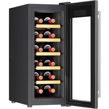 Cecotec GrandSommelier 1200 CoolWood Vinoteca de 12 Botellas
