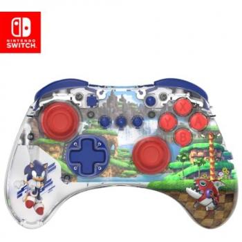 Controlador Inalámbrico PDP Realmz Sonic para Nintendo Switch, Multicolor, Batería Recargable de 40 Horas y LED Personalizable
