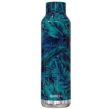Quokka Solid - Deep Jungle 630 ML | Botellas De Agua Acero Inoxidable Sin BPA |Botella Térmica De Doble Pared - Mantiene el frío y el Calor para Niños y Adultos