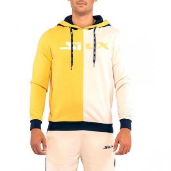 Sudadera Siux Hombre Superdie - Algodón No Perchado, color beige y amarillo