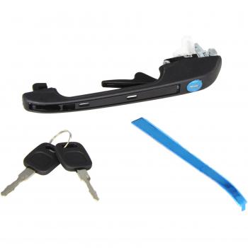 Manecilla de puerta exterior VAICO V10-6153 para VOLKSWAGEN, SKODA, SEAT y AUDI, del lado derecho, incluye cilindro de cierre con llave
