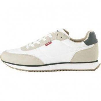 Zapatillas Levi's Stag Runner blancas para hombre