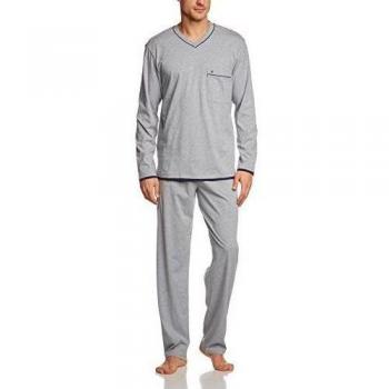 Seidensticker Anzug Lang - Pijama De Dos Piezas Hombre, color gris, talla Large