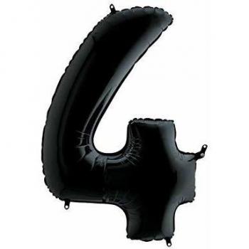 Grabo 044K-P Número 4 Superloon paquete único, longitud: 40 pulgadas, color, negro, talla única , color/modelo surtido