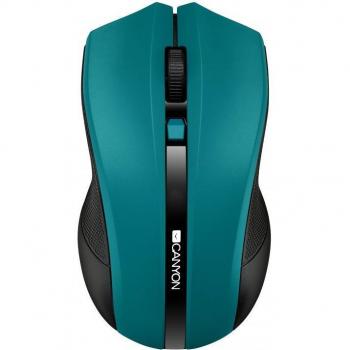 Canyon CNE-CMSW05G Ratón Óptico Inalámbrico RF 1600 DPI Verde