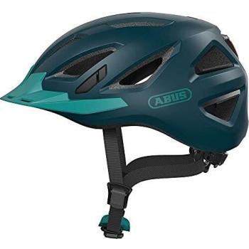 ABUS Urban-I 3.0 City Helmet - Modern Bicycle Helmet with Tail Light for City Traffic - for Women and