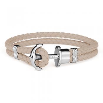 Pulsera Paul Hewitt Unisex 15,5cm Beige