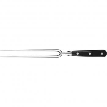 Tenedor Trinchar Sabatier Origin 31,5 cm Acero Mate Mango Ergónomico Baquelita Soft Touch Extra-Afilado Garantía 25 Años Virola de Acero