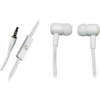 Sandberg 125-63 Speak'n Go - Auriculares intrauriculares con cable, color blanco