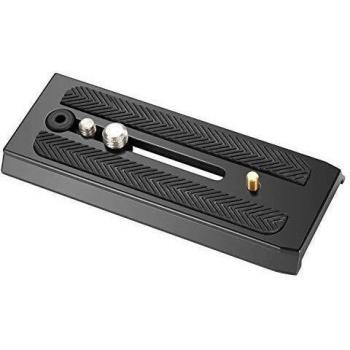 Neewer Rapid Connect Quick Release Sliding Plate Camera Mount with 1/4 and 3/8 Mounting Screws for Manfrotto 501HDV 503HDV 701HDV MH055M0-Q5