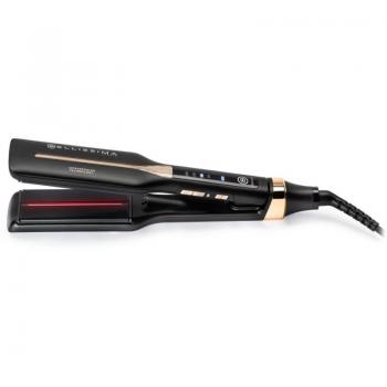 Plancha para Cabello Bellissima Absolute 50W Negra y Dorada