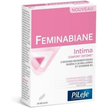 Feminabiane Íntima 20 cápsulas - Suplemento para el confort íntimo femenino