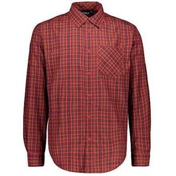 CMP Camiseta de Manga Larga para Hombre con tecnología Dry Function, Hombre, Camisa, 30T9927, Brik Antracite, 52