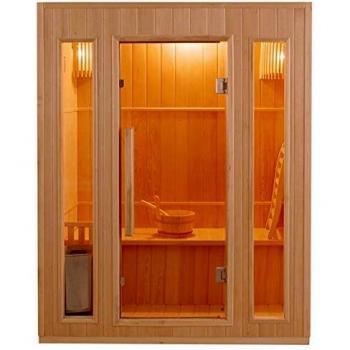 Sauna tradicional finlandesa 3 personas zen ZEN3