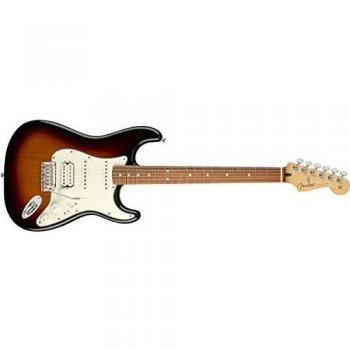 Fender Player Stratocaster HSS Electric Guitar with Pau Ferro Fretboard in 3-Color Sunburst Finish