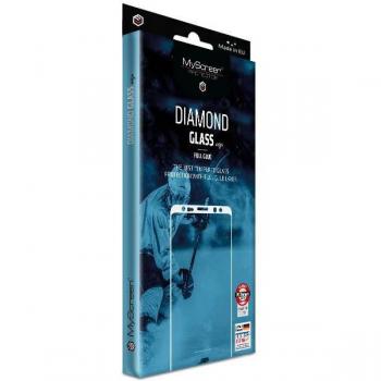 MS Diamond Glass Edge FG para Xiaomi Redmi 9T - Funda de pantalla completa, color negro, con pegamento completo
