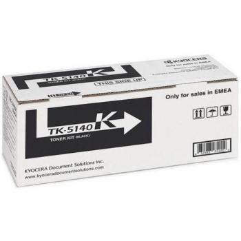 Kyocera TK-5140K Original Tóner Negro, Compatible con Ecosys M6030CDN, M6030CDN/KL3, M6530CDN, M6530CDN/KL3, P