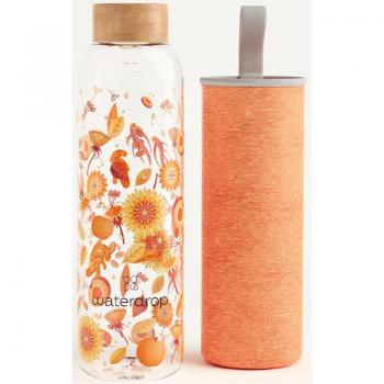 Waterdrop Glass Edition Youth 600 ml Glass Water Bottle