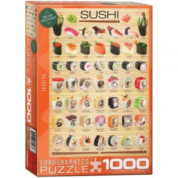 Eurographics Sushi 1000-Piece Puzzle