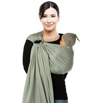 Babylonia BB-SLING - Bandolera portabebés, color gris