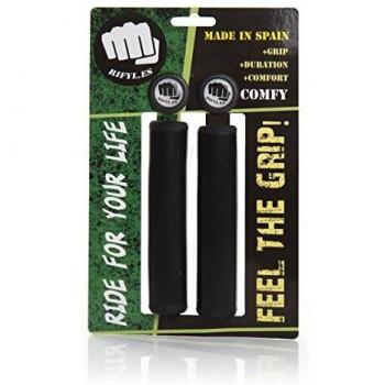 RIFYL (Comfy) Juego de puños para Bicicleta o Mountain Bike, Color Negro, diámetro 32mm