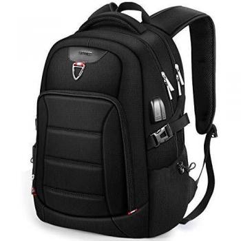 HOMIEE Mochila para Computadora Portátil de 15 Pulgadas con Puerto de Carga USB