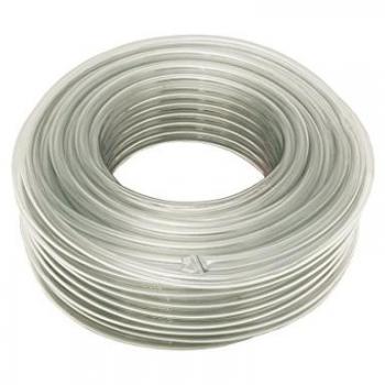 Manguera de PVC Monocapa Cristal 8x12mm - Rollo de 100m para Líquidos y Agua