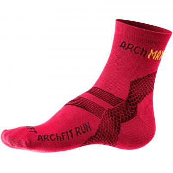 Arch Max Archfit - Calcetines deportivos para hombre, color rosa, talla XL