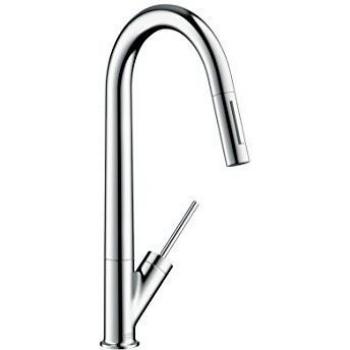Hansgrohe - Axon Starck monomando cocina caño extra.