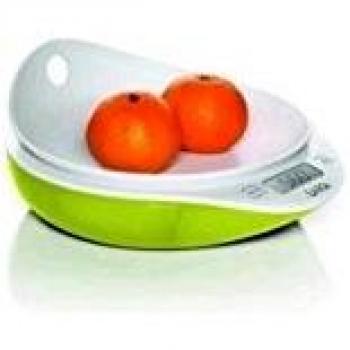 Laica KS1025E Balanza eletronica bebe blan/pistacho 5 kg, Verde