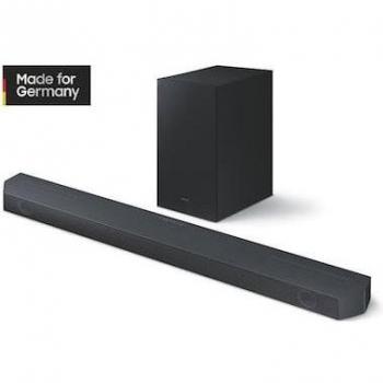 Samsung Barra de Sonido HW-Q610GC/ZG, 3.1 canales, potencia total de 360W, Dolby Audio y DTS Virtual:X, subwoofer inalámbrico, Bluetooth y HDMI ARC