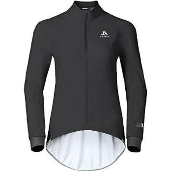 Odlo Tyfoon-Chaqueta de Ciclismo para Mujer, Color Gris - Graphite Grey, tamaño S
