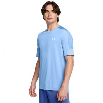 Camiseta Técnica Utilitaria de Hombre Azul S Under Armour