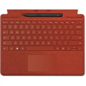 Microsoft Surface Pro Signature Keyboard with Slim Pen 2 - Poppy Red