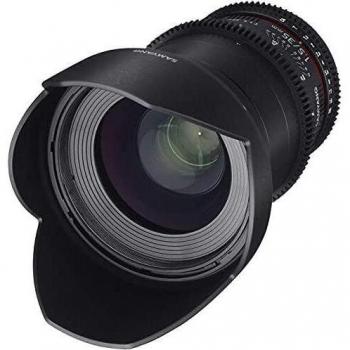 Samyang 35mm T1.5 AS UMC VDSLR II SLR 1210 lente gran angular m 03 a 35 cm marco completo