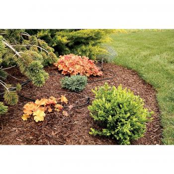 Landrip 30 Unids Micro Bubbler Irrigación por Goteo Emisores Ajustables Estaca Goteo de Agua para Camas de Flores del Jardín Arbustos Árboles de Irrigación Automática