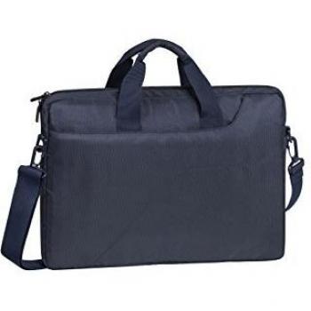 RivaCase  8035 Dark Blue Ultra slim portátil bolso bandolera con anti-shock acolchado para ordenadores portátiles de hasta 39,62 cm & Tablets hasta 25.65 cm, colour azul oscuro