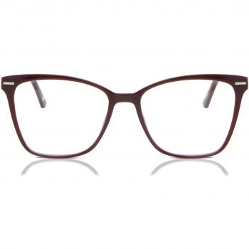 Cat Eye Full Rim Plastic Women’s Prescription Glasses Online Red Size 55 - Blue Light Block Available - SmartBuy Collection
