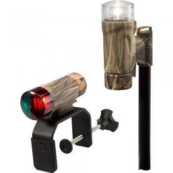 Attwood 14191-7 Clamp-On Portable LED Light Kit - Realtree Max-4 Camo