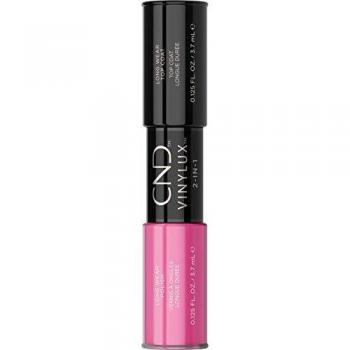 Esmalte CND VINYLUX 2 en 1 Rosa Pop Caliente